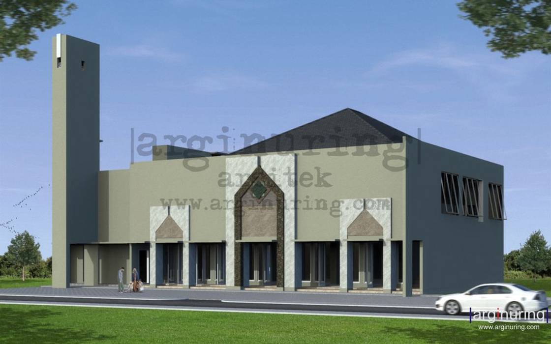 Masjid An-Naas, Arginuring Arsitek Arginuring Arsitek