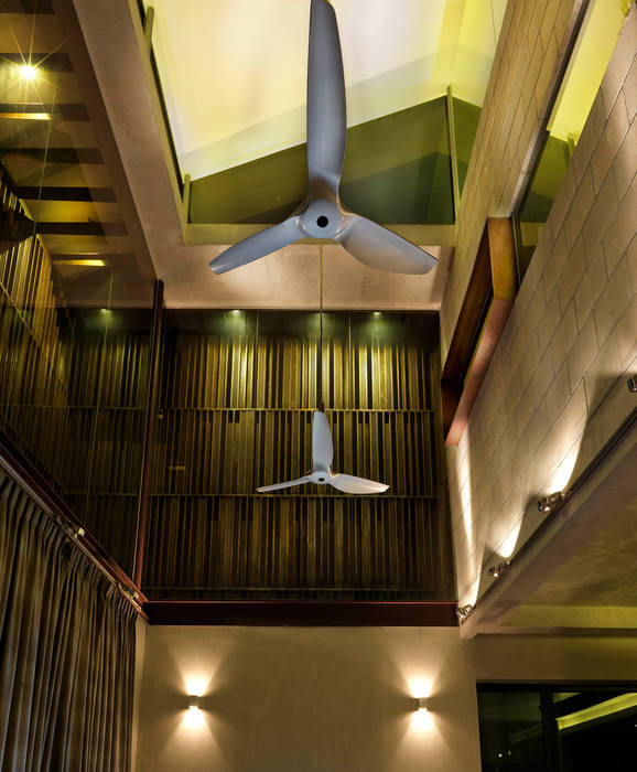 Ceiling MJ Kanny Architect Modern walls & floors ceiling, sunshade trellis, lighting