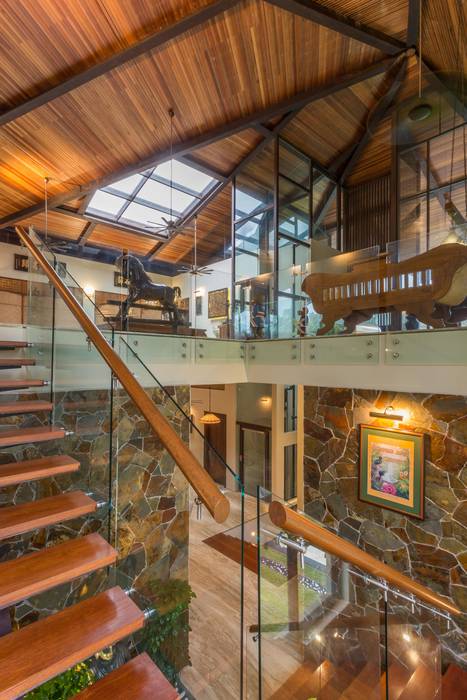 Glass stairs MJ Kanny Architect Stairs