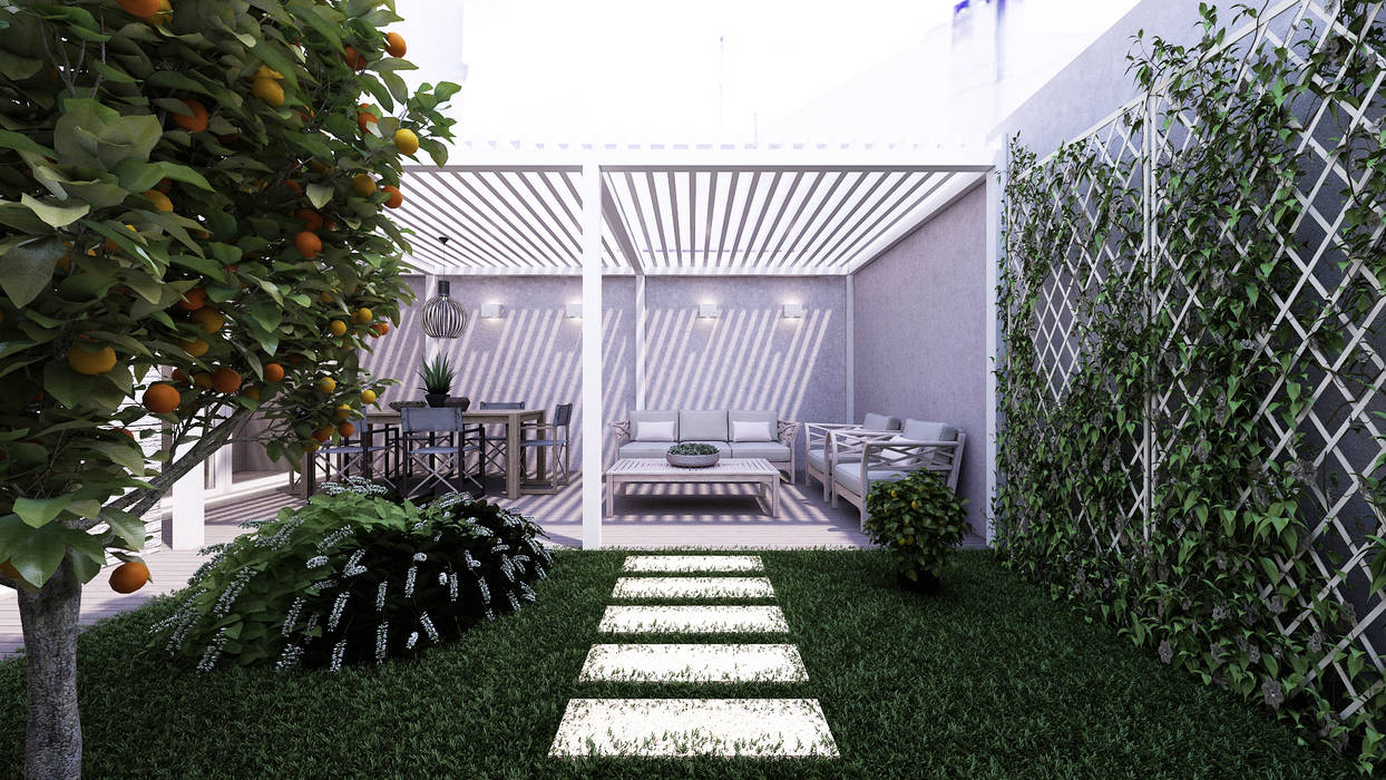 CASA CC, De Vivo Home Design De Vivo Home Design Giardino moderno