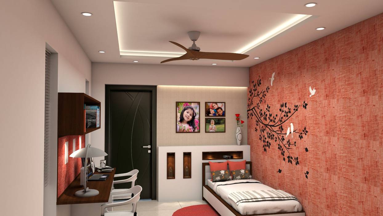 Kinthali Manoj, ARK Architects & Interior Designers ARK Architects & Interior Designers Habitaciones para niñas