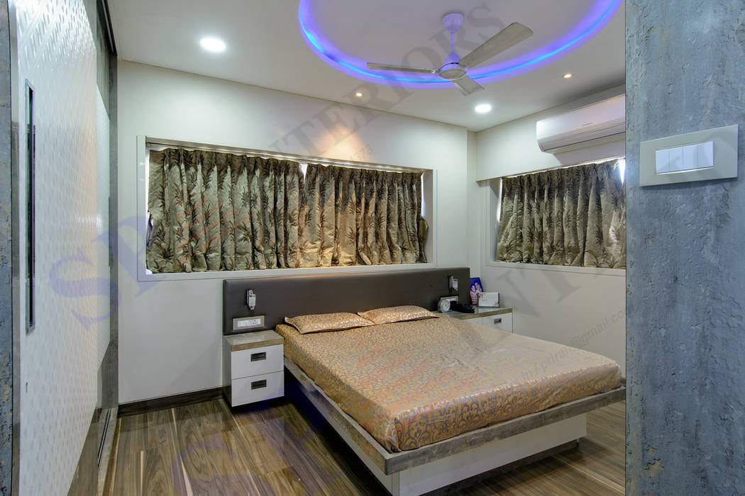 Mr.Chokshi, SP INTERIORS SP INTERIORS Modern style bedroom