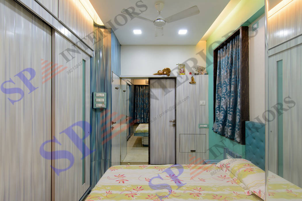 Sagar bajaj, SP INTERIORS SP INTERIORS Modern style bedroom