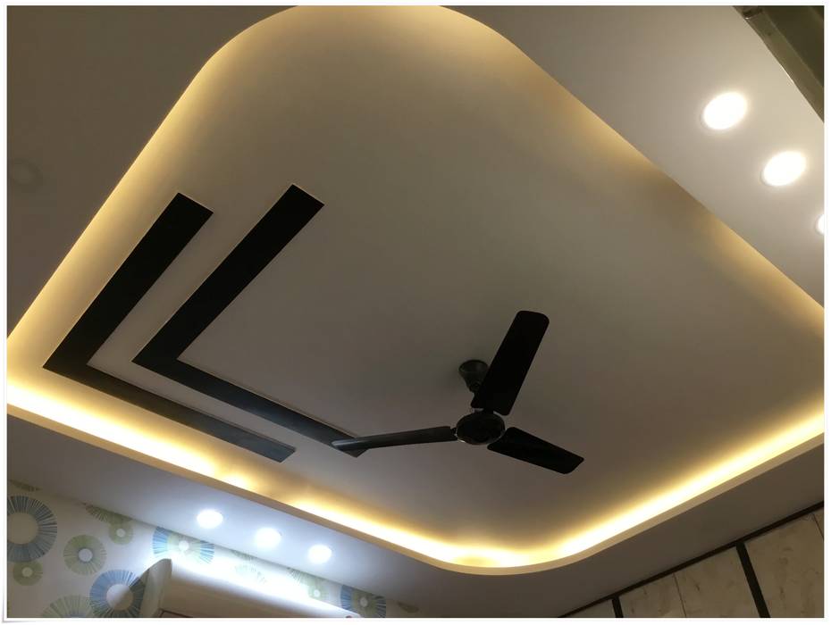 False Ceiling In The Master Bedroom Modern Style Bedroom By