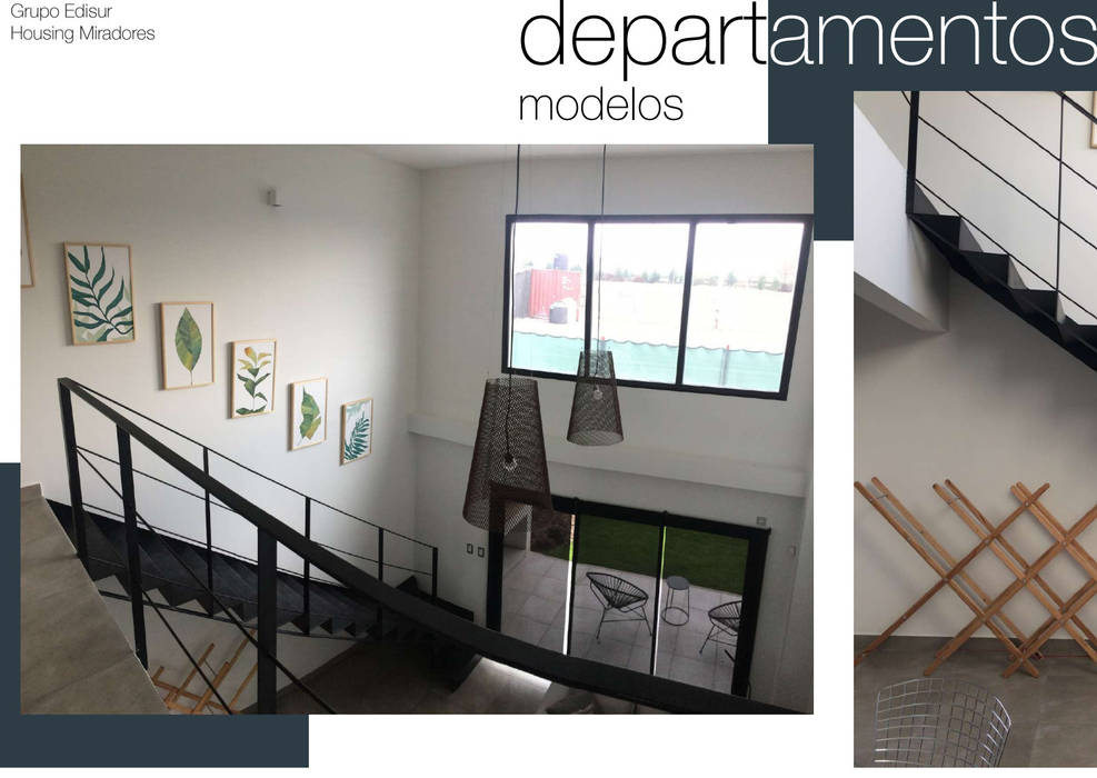 Housing de Miradores - Casa modelo MARIAMOURATOGLOU Casas de estilo moderno Artículos del hogar