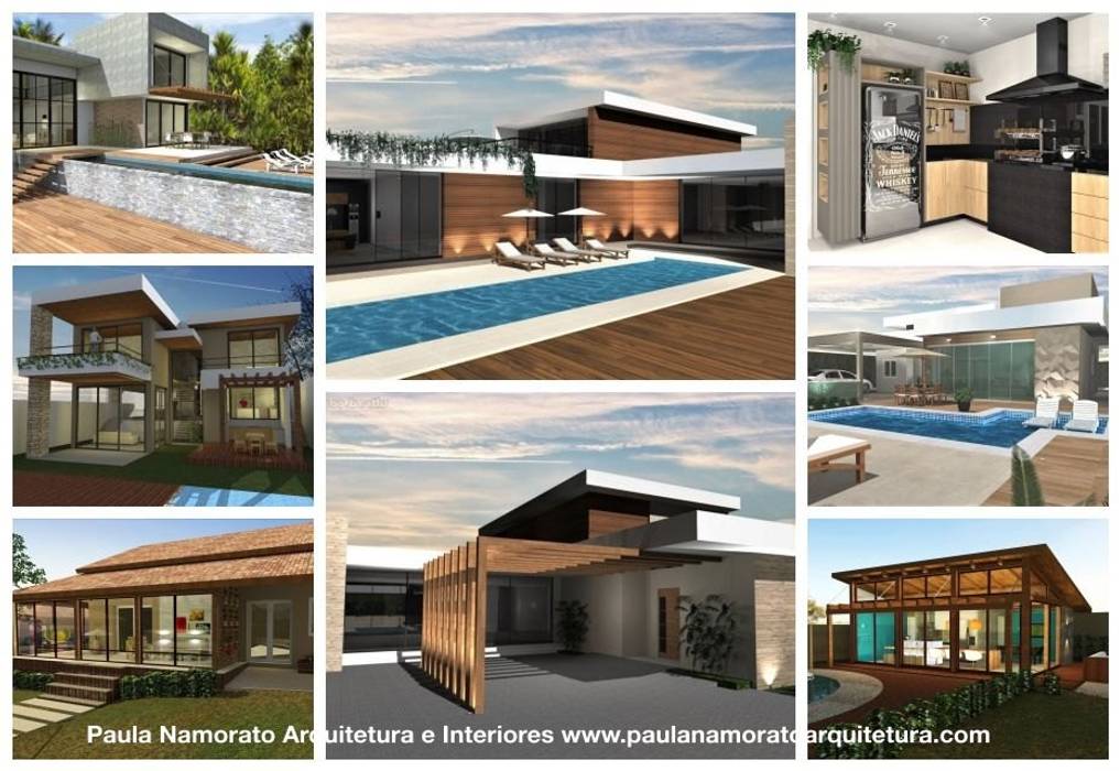 Projetos Arquitetonicos Paula Namorato Arquitetura e Interiores Projeto casa,Arquitetura,Projeto residencial
