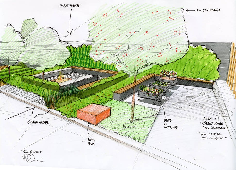 Cascina Bereguardo, arch. Valerio Cozzi arch. Valerio Cozzi Taman Modern