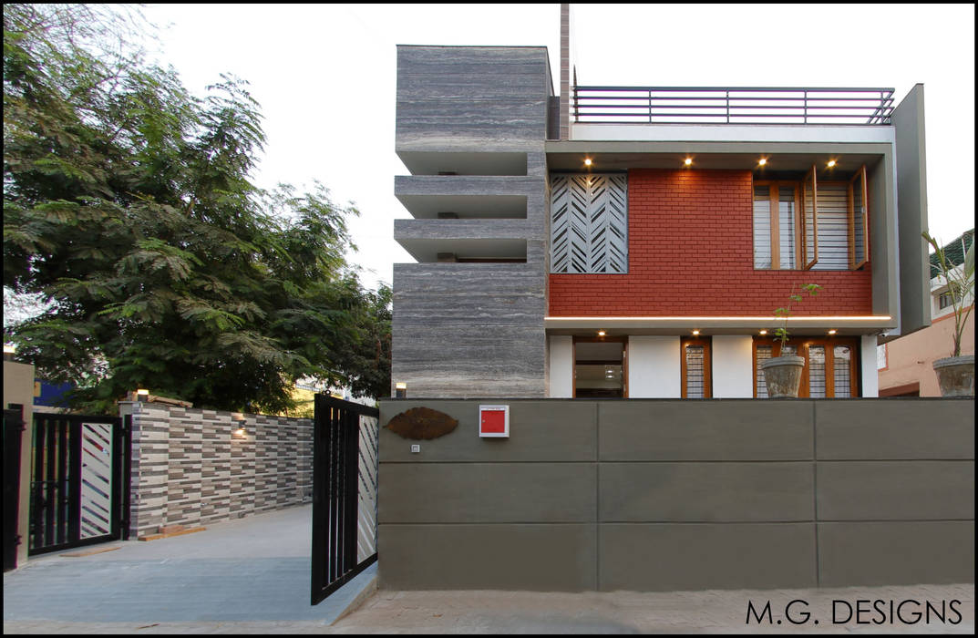 Bungalow Facade malvigajjar Modern houses