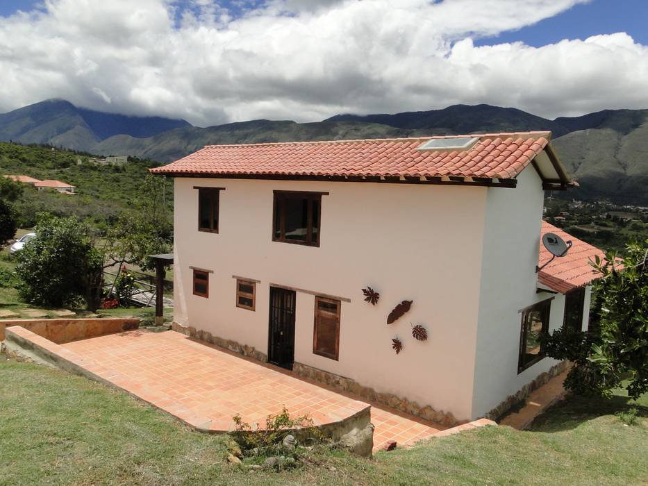 Casa De Campo El Cucharal, Pro Escala Arquitectos SAS Pro Escala Arquitectos SAS Casas campestres