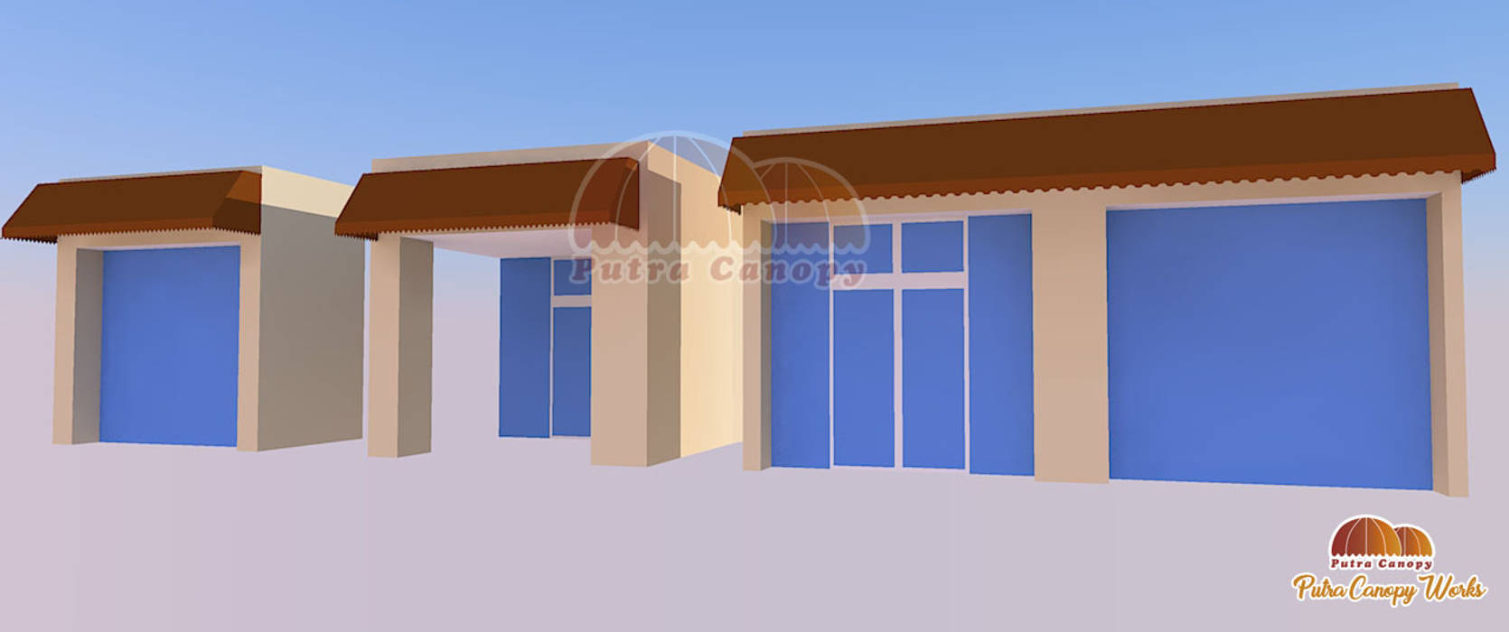 Canopy Kain Rumah (Konsep proposal) Putra Canopy Balkon, Beranda & Teras Klasik Tekstil Amber/Gold canopy,canopy kain,awning,jakarta,Accessories & decoration