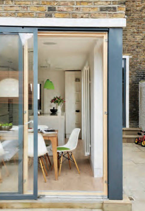 House remodeling in South London, Dittrich Hudson Vasetti Architects Dittrich Hudson Vasetti Architects Comedores de estilo escandinavo