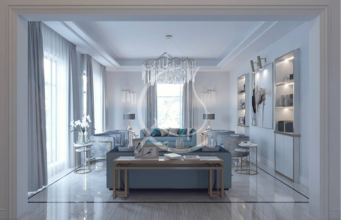Living Area Classic Style Living Room By Comelite Architecture Structure And Interior Design Classic Homify