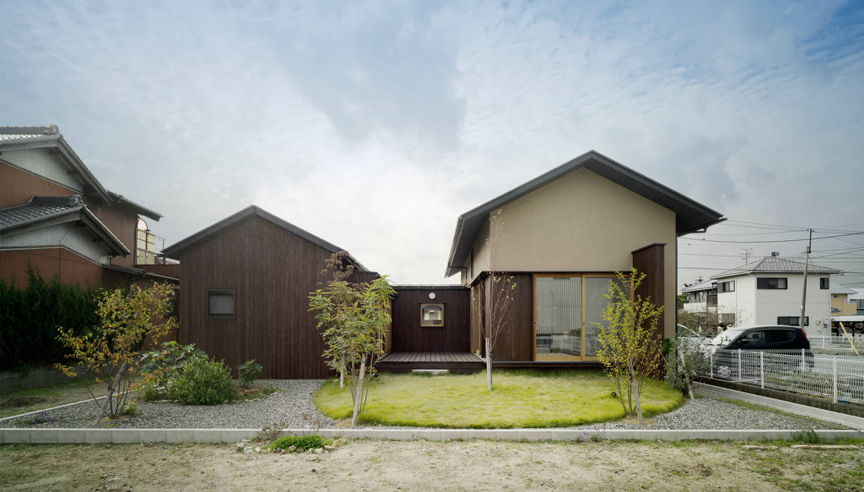 羽島の家, アトリエ ＦＵＤＯ アトリエ ＦＵＤＯ منزل خشبي خشب نقي Multicolored
