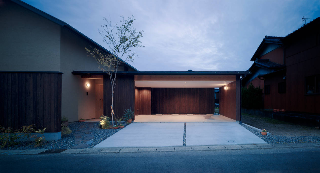 羽島の家, アトリエ ＦＵＤＯ アトリエ ＦＵＤＯ Wooden houses Solid Wood Multicolored