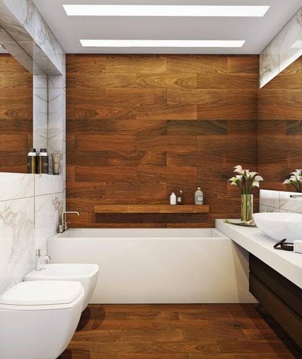 Inspirações, Drevo - Wood Solutions Lda Drevo - Wood Solutions Lda Minimalist style bathroom