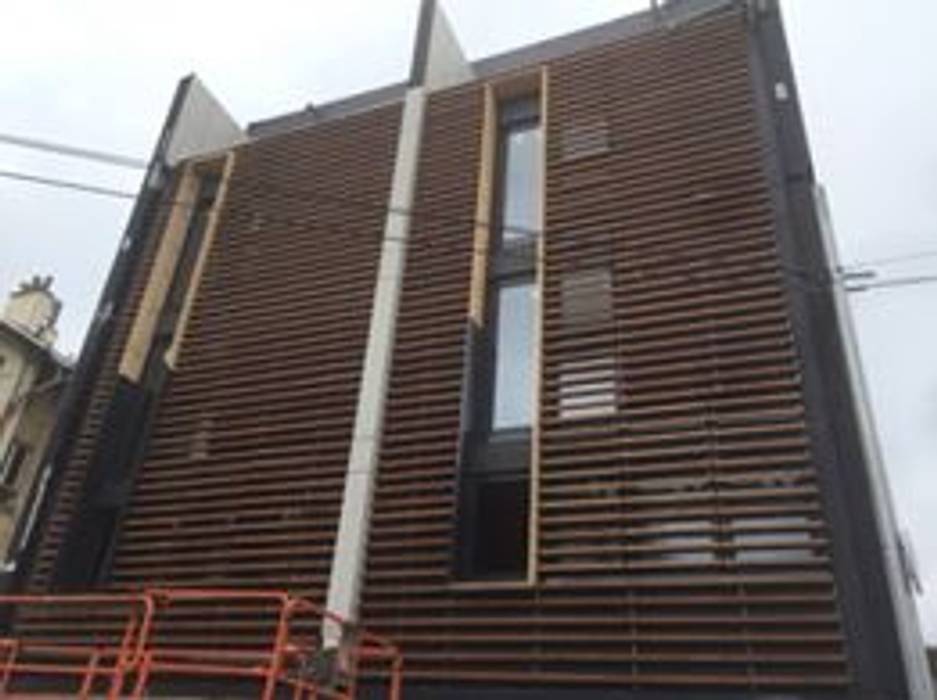 Construção de Moradia em França - Obra a decorrer 2018, Drevo - Wood Solutions Lda Drevo - Wood Solutions Lda Casas modernas