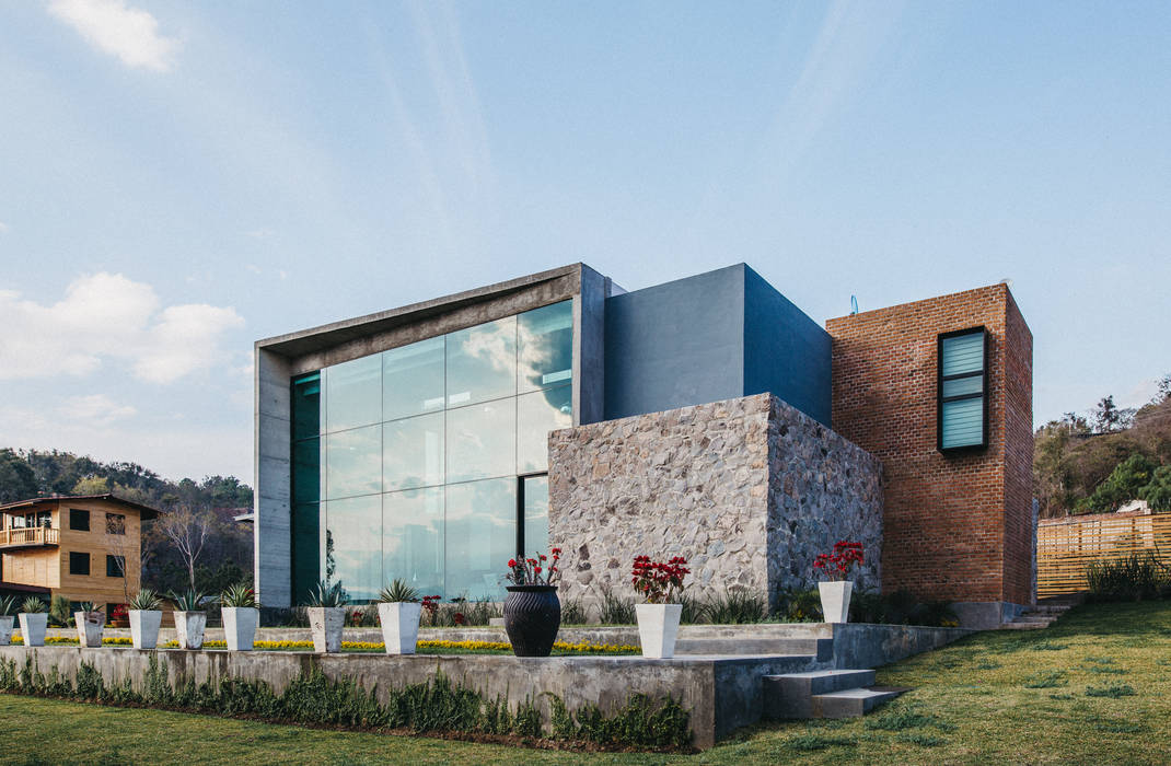 Fachada Zona Arquitectura Más Ingeniería Casas unifamiliares Ladrillos