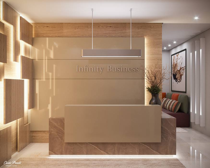 homify Commercial spaces Đá hoa Phòng khám