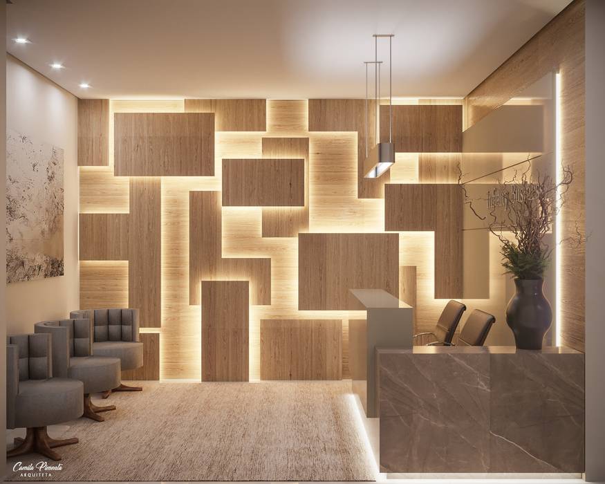 homify Commercial spaces Wood Wood effect Clinics