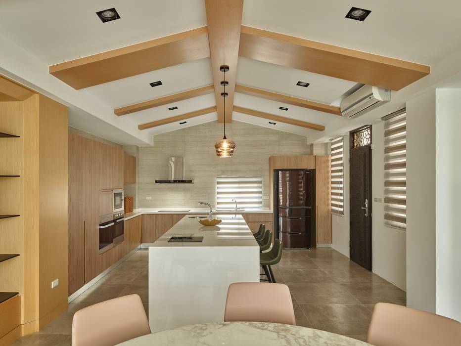 廚房 澤序空間設計有限公司 Minimalist kitchen