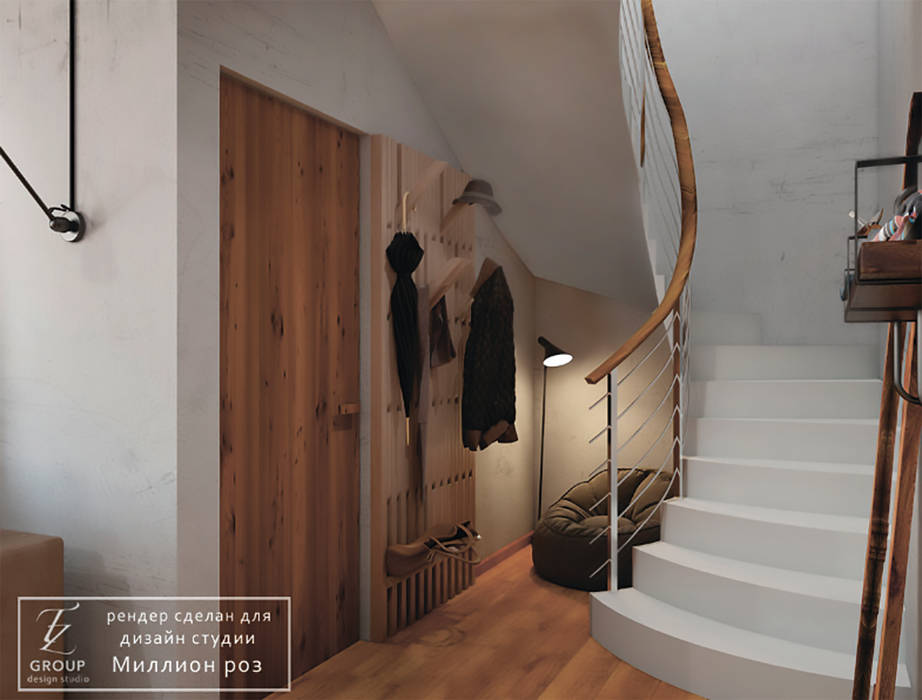 DESIGN PROJECT - LOFT, Design studio TZinterior group Design studio TZinterior group Treppe