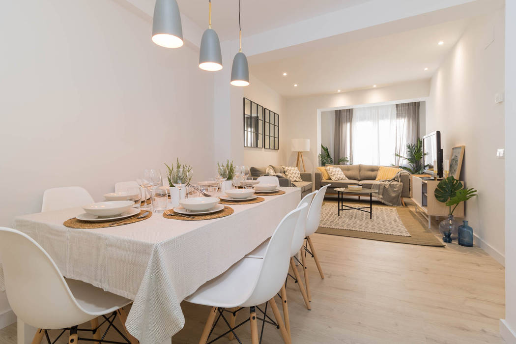 Comedor Become a Home Comedores de estilo escandinavo comedor,estilo nordico