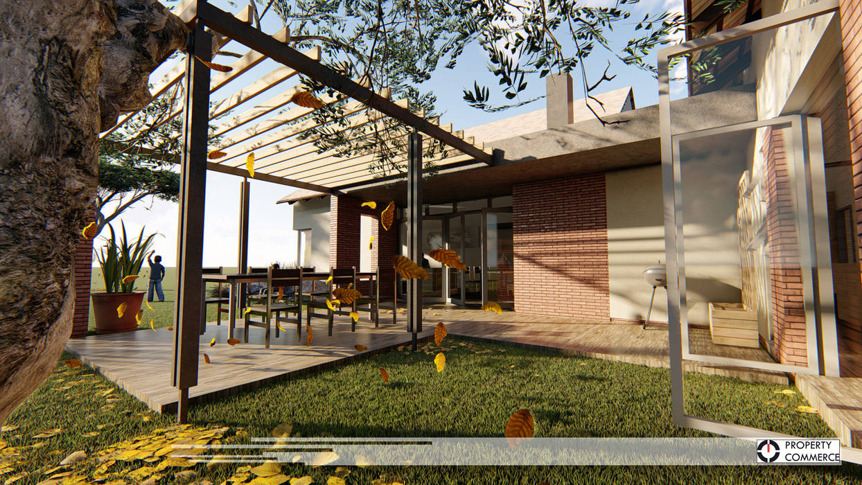 House Snyman, Property Commerce Architects Property Commerce Architects Patios