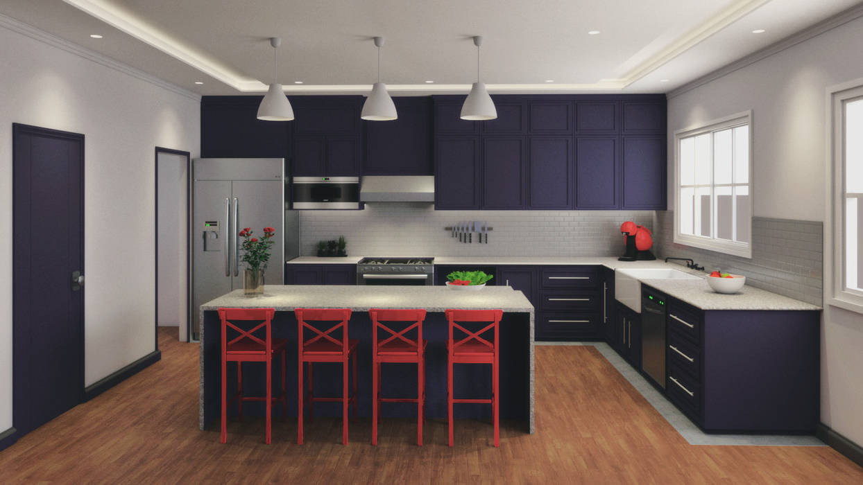 Cocina casa MW homify Cocinas equipadas