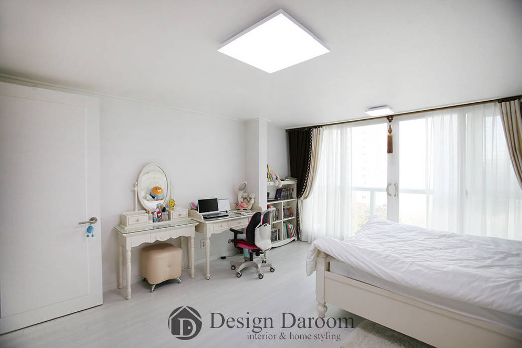 광장동 현대홈타운 53평형 침실 Design Daroom 디자인다룸 모던스타일 침실
