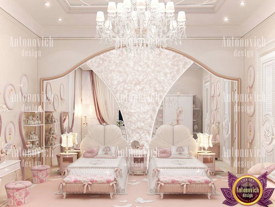 ​The attractive power of beautiful interiors from Katrina Antonovich, Luxury Antonovich Design Luxury Antonovich Design Eclectic style bedroom