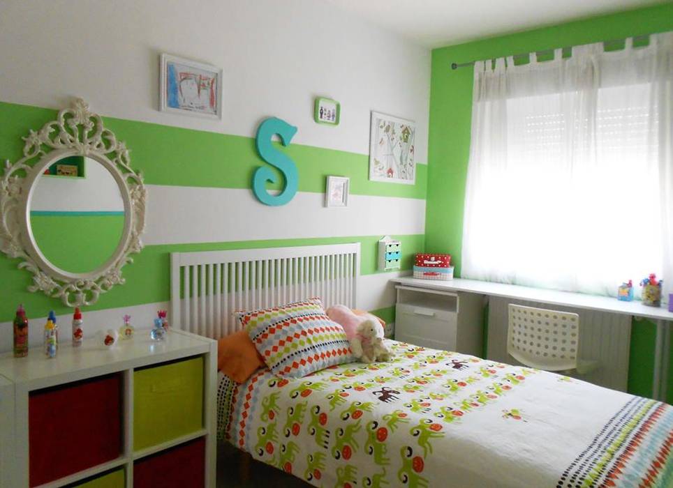 PROYECTO DE INTERIORISMO Y DECORACIÓN. DORMITORIO NIÑA, Juana Basat Juana Basat Girls Bedroom