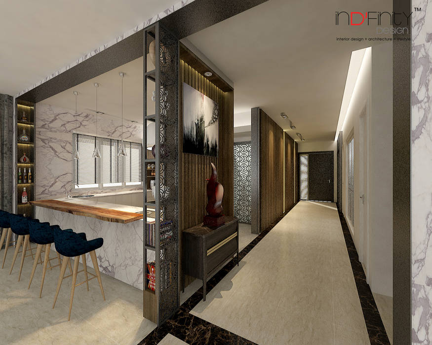 Modern LUXURY . HOME, inDfinity Design (M) SDN BHD inDfinity Design (M) SDN BHD