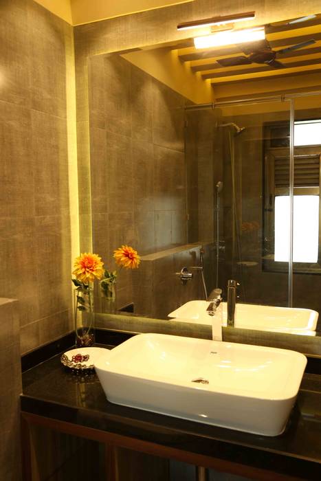 Mr. Tarun Bansal, Deonar, Aesthetica Aesthetica Minimalist bathroom