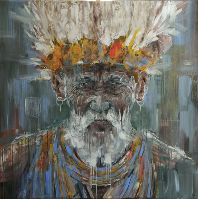 Telas pintadas à mão, house frame wallpaper & fabrics homify