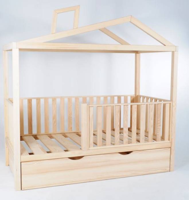 Doğal Ahşap Çocuk Yatağı-Wooden Beds for kids homify Modern Kid's Room Wood Wood effect Beds & cribs