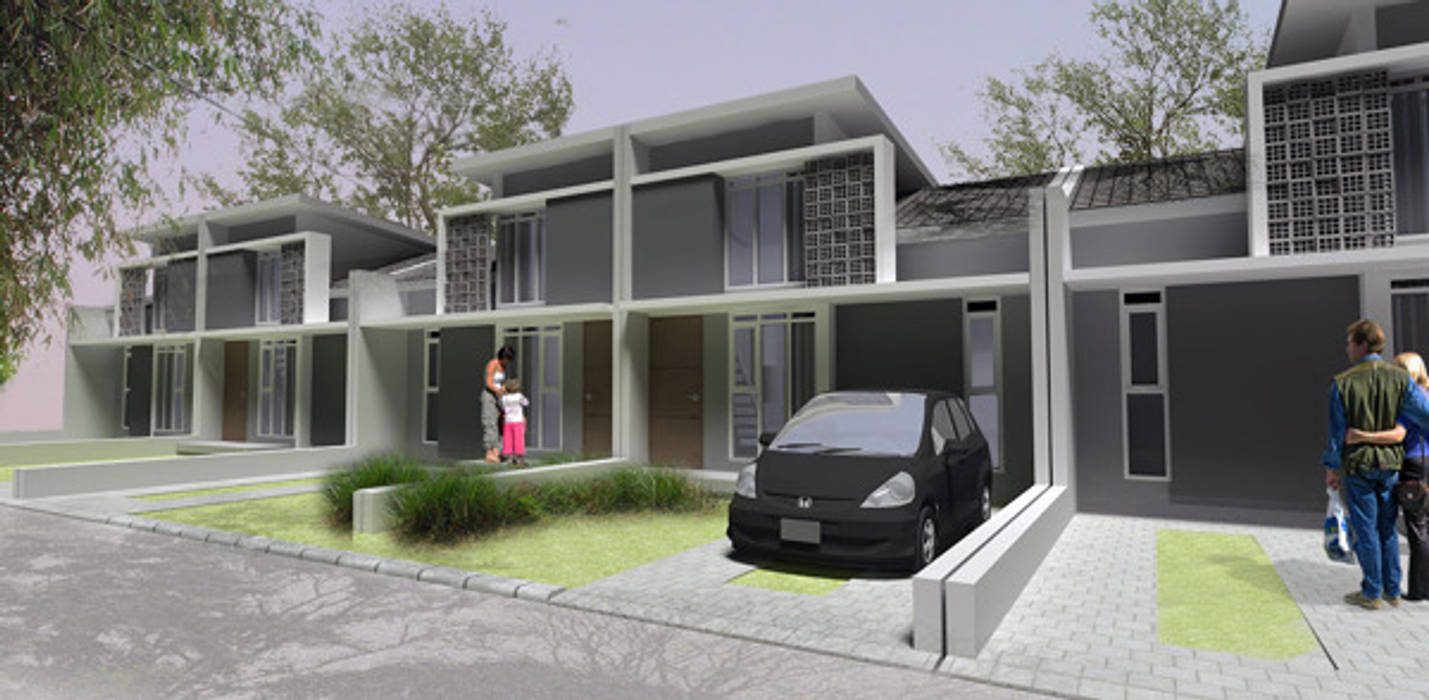 Grand Calista Real Estate, Kahuripan Architect Kahuripan Architect Single family home Bricks