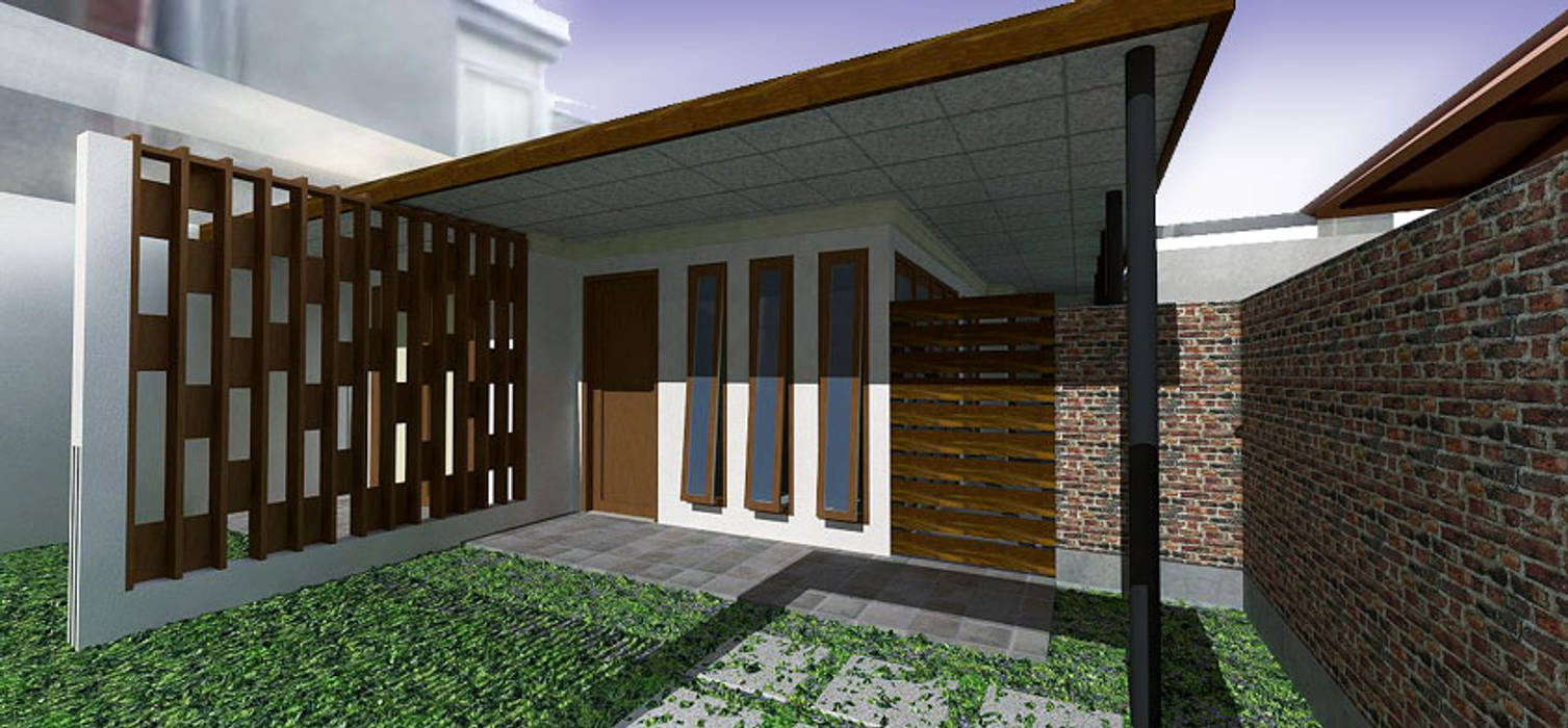 Babakan Sari House, Kahuripan Architect Kahuripan Architect Rumah tinggal Kayu Wood effect