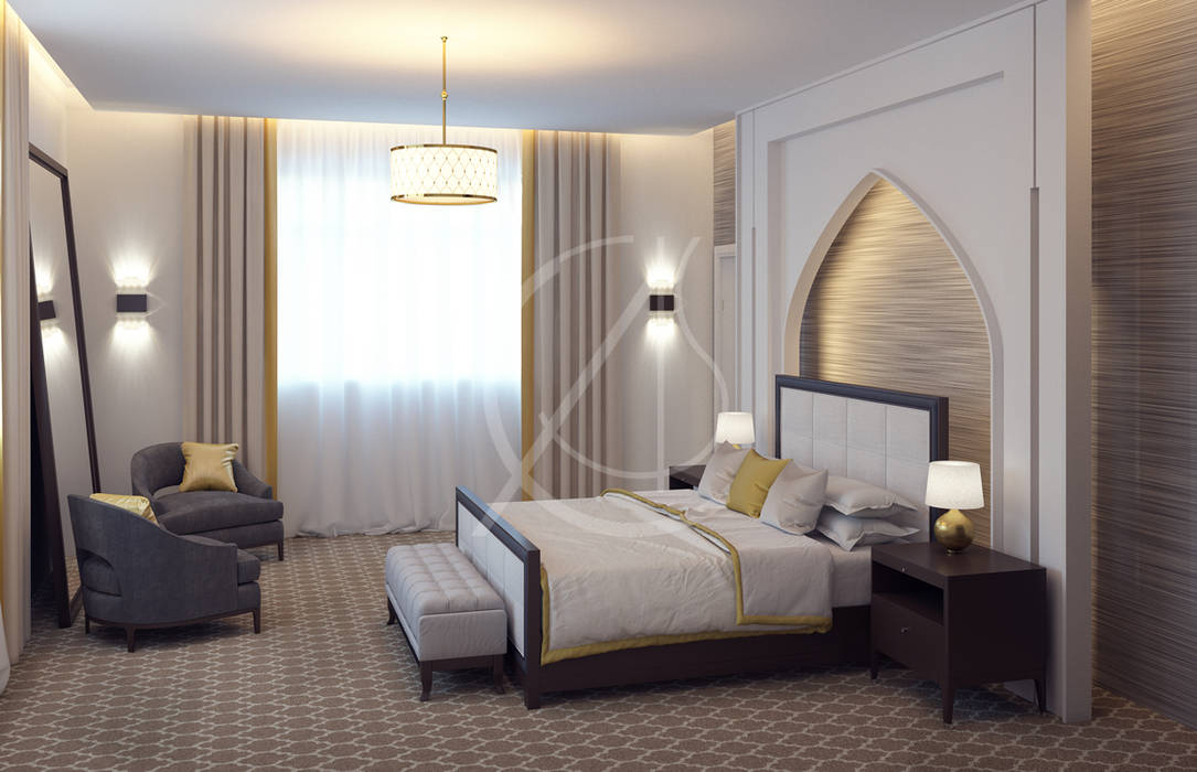 Master Bedroom Modern Style Bedroom By Comelite Architecture Structure And Interior Design Modern Homify
