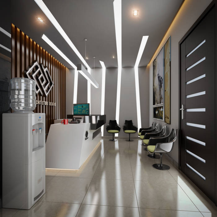 CEO Office Design, TK Designs TK Designs Commercial spaces Wood Wood effect Office buildings