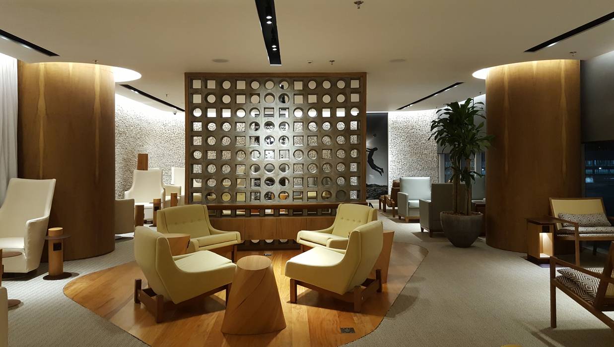 Design Nationalization Consulting and Project Management for International Lounge Design, TC Arquitetura por Tereza Costa TC Arquitetura por Tereza Costa Commercial spaces چونا Airports