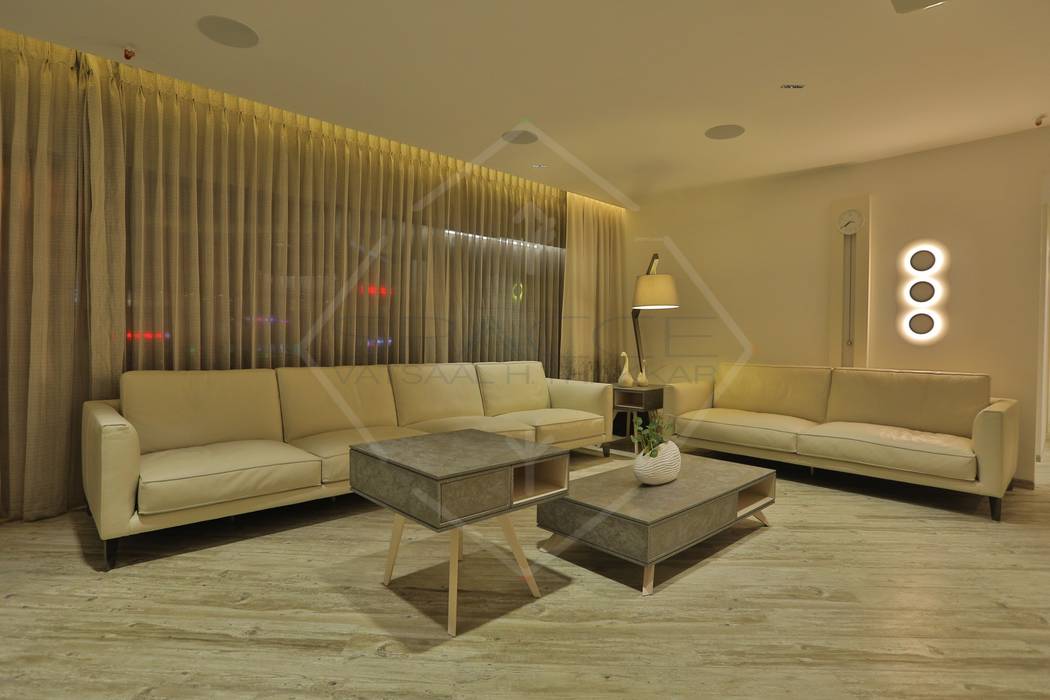 EXPRESSION, SPACCE INTERIORS SPACCE INTERIORS Modern living room