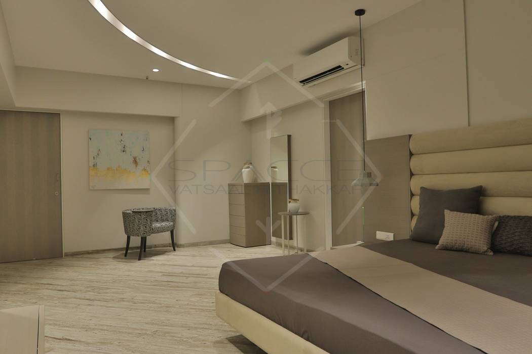 EXPRESSION, SPACCE INTERIORS SPACCE INTERIORS Modern style bedroom