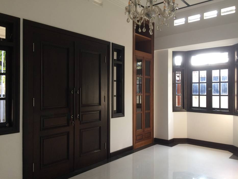 Sejahtera House, Kahuripan Architect Kahuripan Architect Living room Wood Wood effect