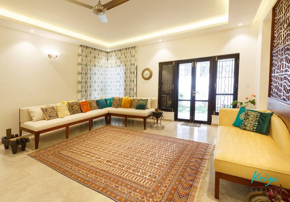 Classic Revive - Prestige Oasis, KRIYA LIVING KRIYA LIVING Living room