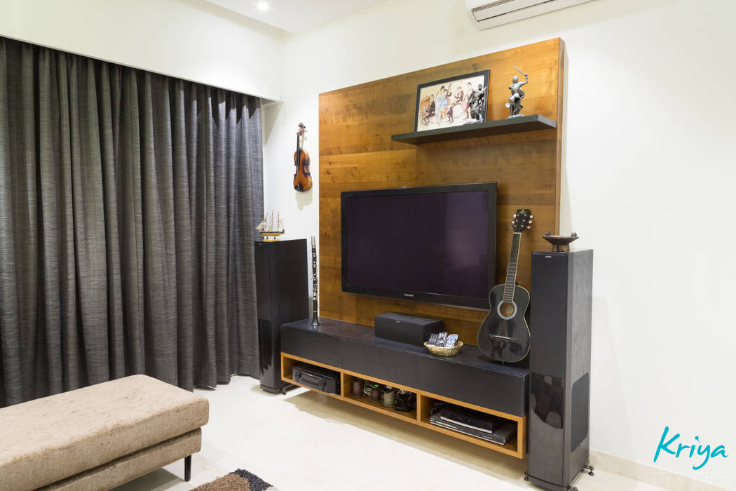 3 BHK Apartment - Raheja Pebble Bay, KRIYA LIVING KRIYA LIVING Electrónica