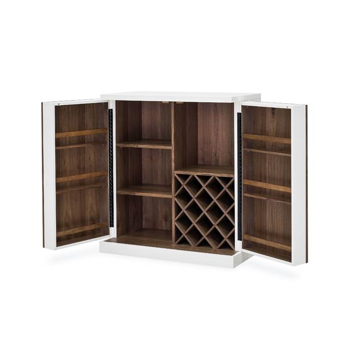 FOUR HANDS TUCKER BAR CABINET Perfect Home Bars Modern Home Wine Cellar Wood Wood effect Collection Wine Rack,Wine Bar,Wine Rack,Wine cellar