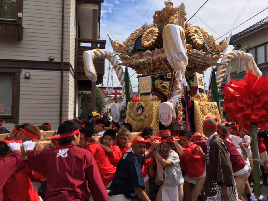 祭り SQOOL一級建築士事務所 フローリング 祭り,日本,和,JAPAN,神輿,神事