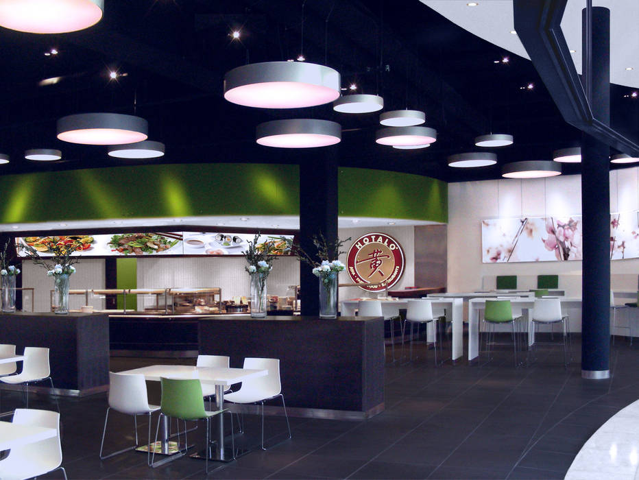 Foodcourt Shopping Mall Baden Baden Moderne Gastronomie