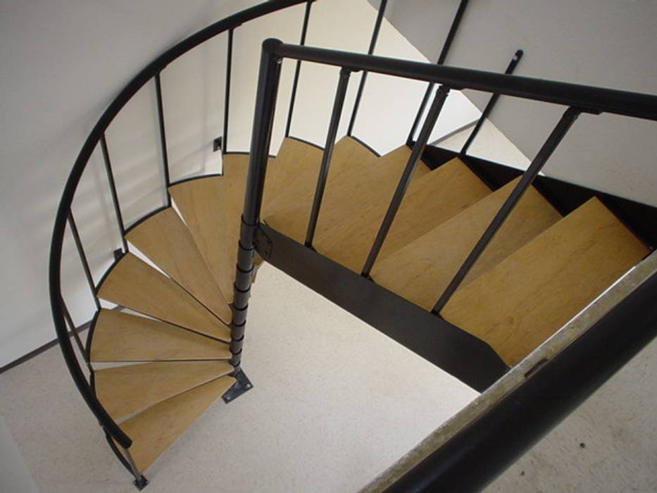 Escalera combinada modelo FLORENCIA HELIKA Scale Escaleras Madera Acabado en madera Escalera