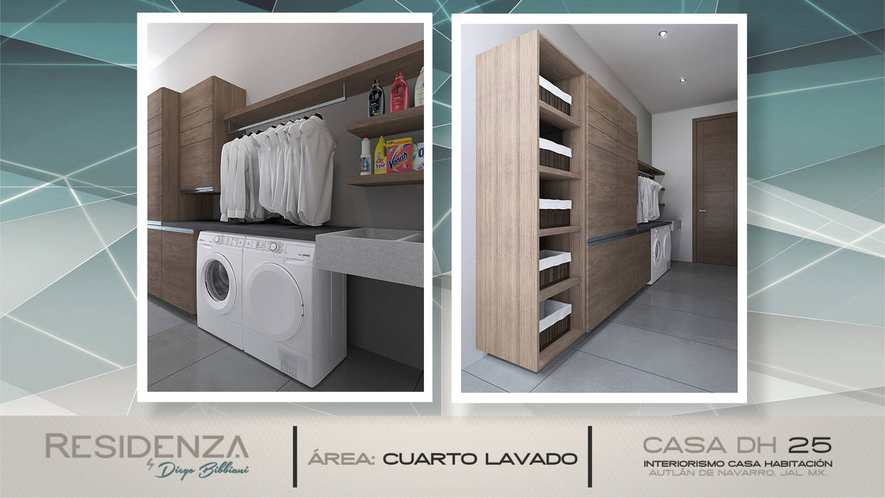 CUARTO LAVADO homify Baños modernos Madera Acabado en madera CUARTO LAVADO,MADERA